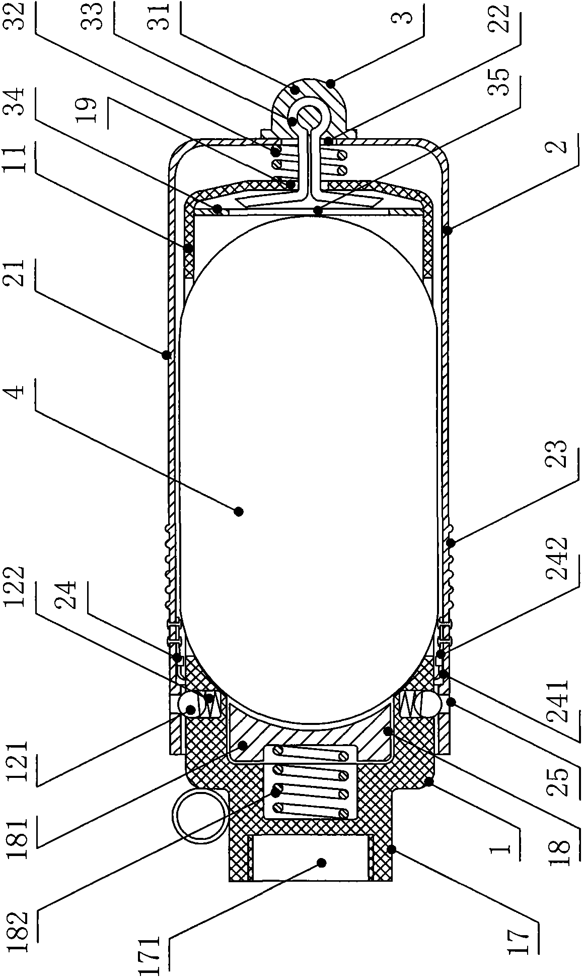 Portal and safe fire extinguishing bomb