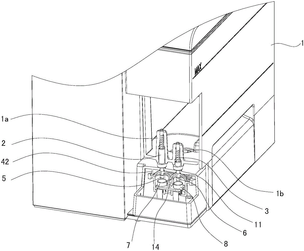 Water level detection device and Turkish coffee machine with same