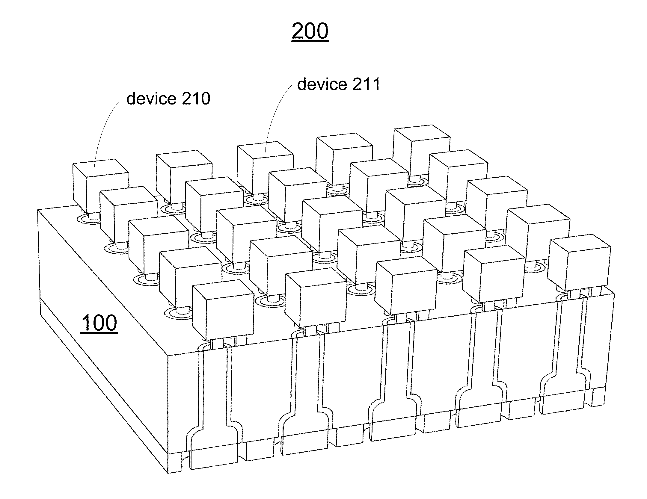 Heat spreading substrate with embedded interconnects