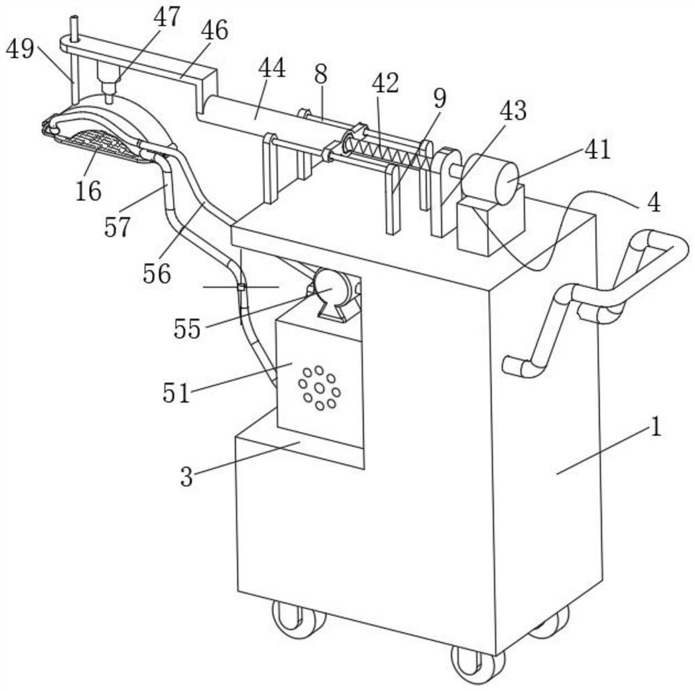 Cooling device for head nursing