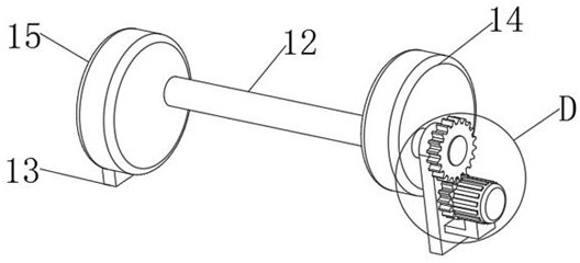 Aramid paper-based material beating and defrosting equipment