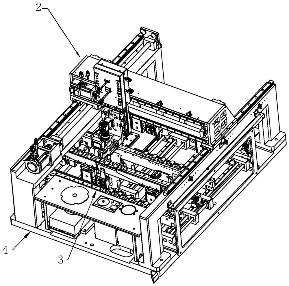 Online dual-track high-speed jet dispensing machine