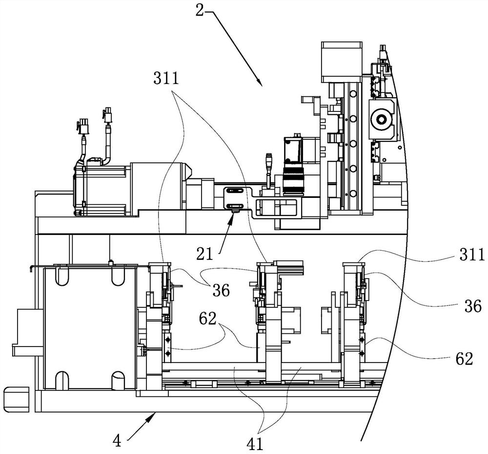 Online dual-track high-speed jet dispensing machine