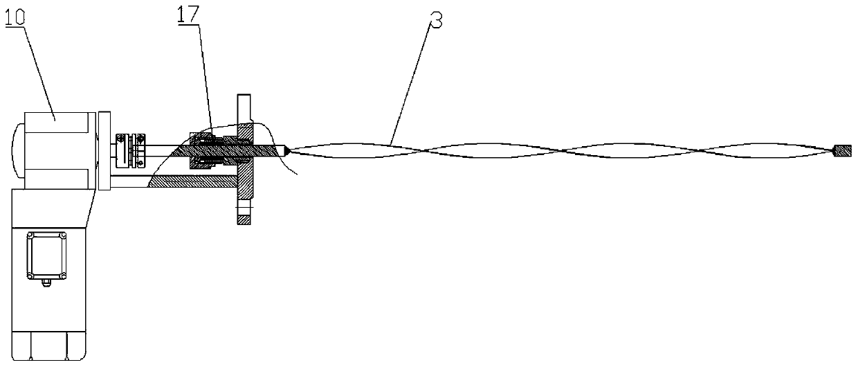 Large-particle compound fertilizer granulating and forming device