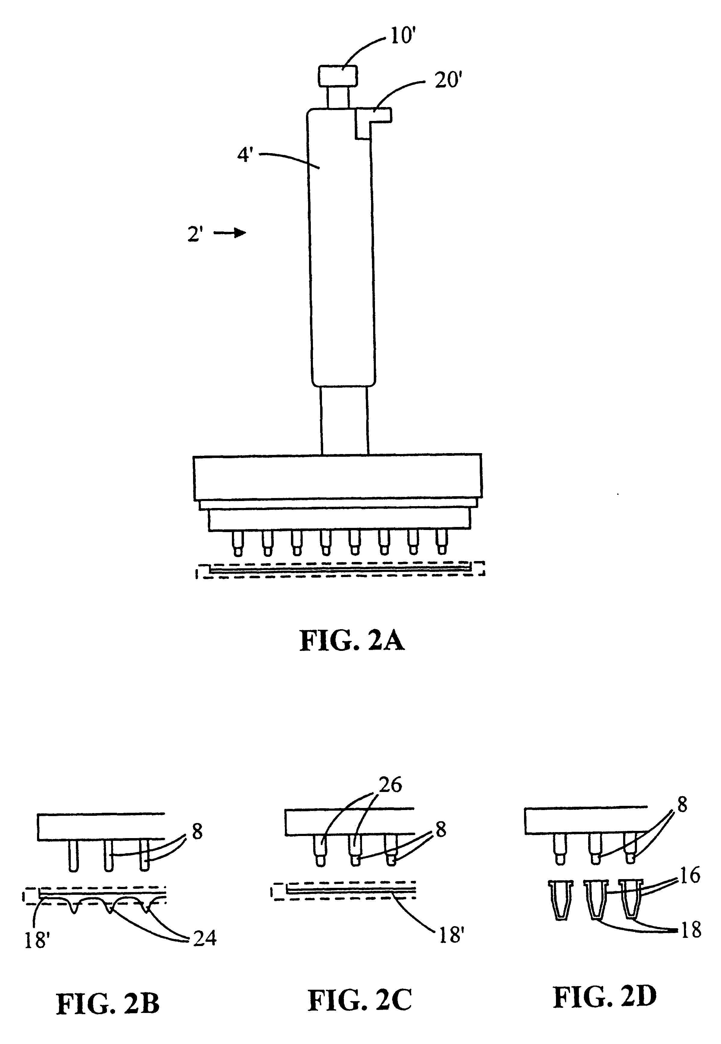 Magnetic particle transfer device and method