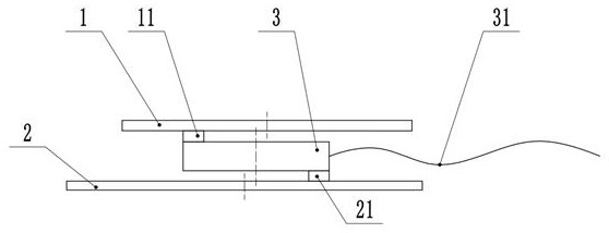 High-rigidity and low-unbalance-load weighing pallet and manufacturing method thereof