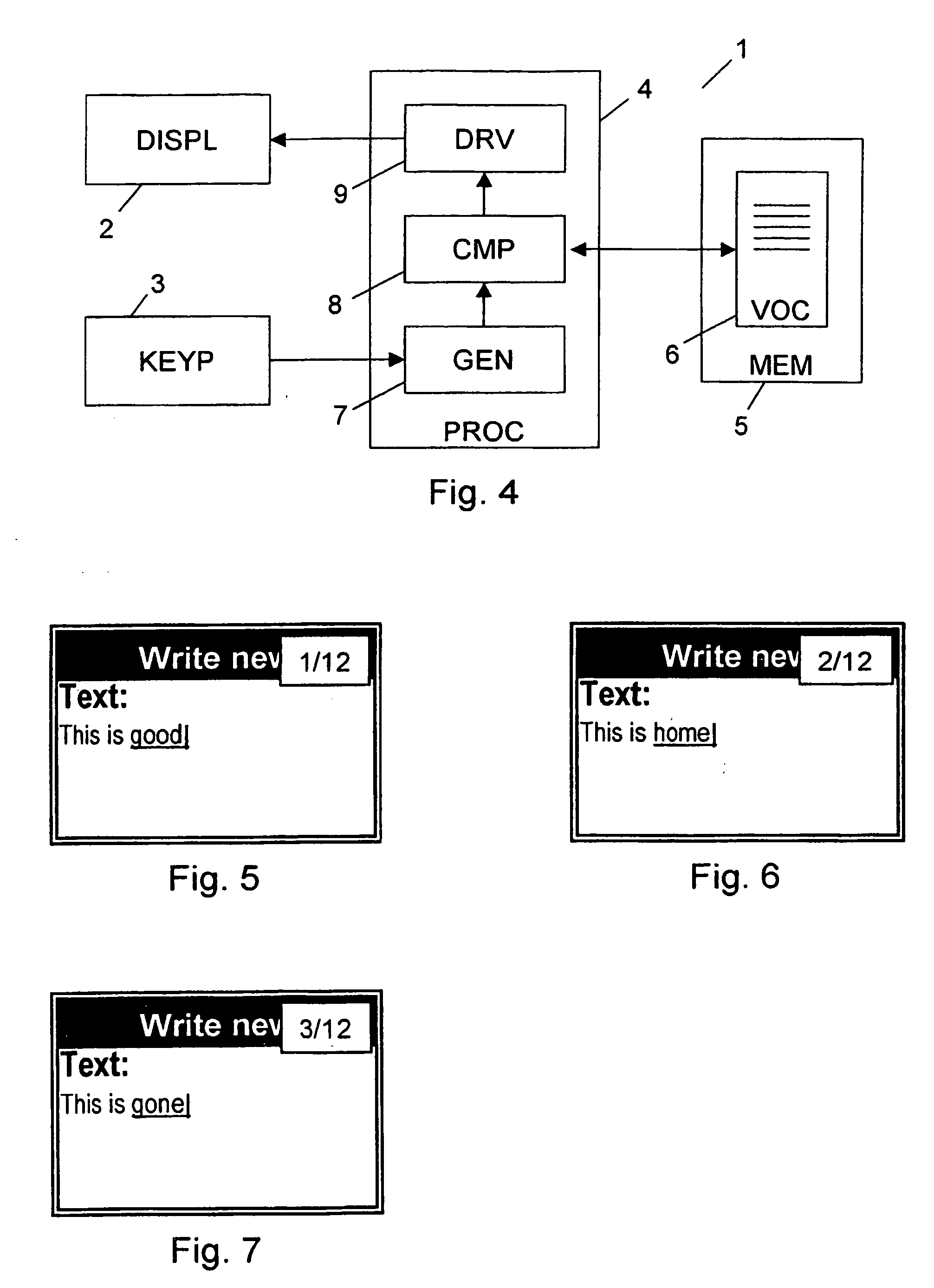 Entering text into an electronic communications device