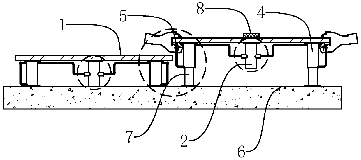 Glass curtain wall and disassembly and assembly method thereof