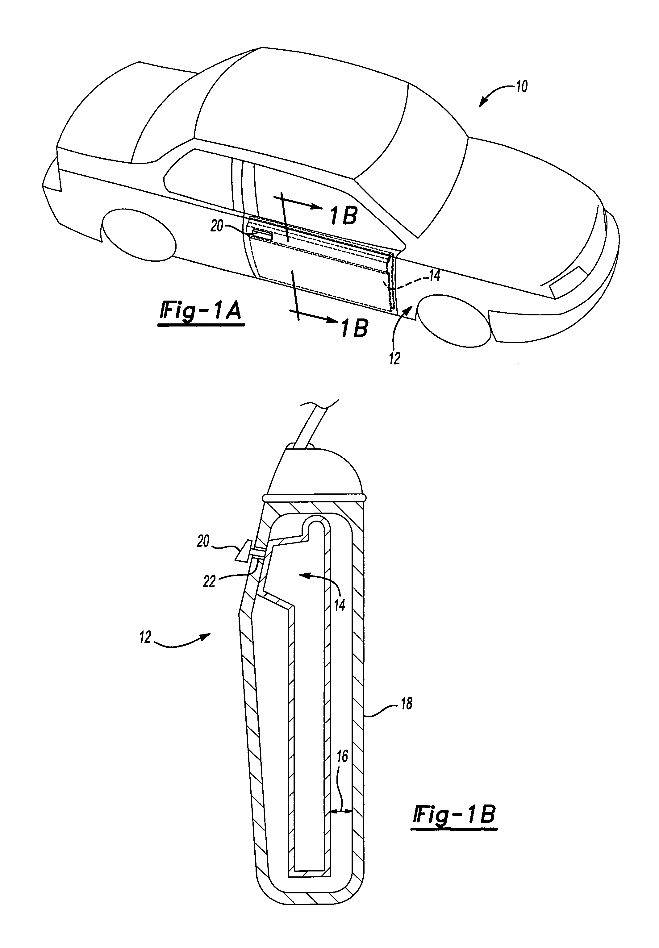 Hinged door module bracket