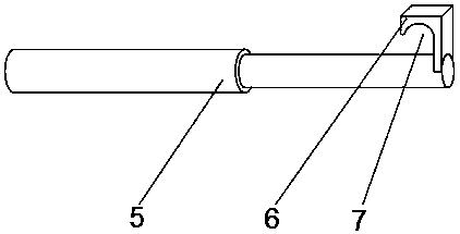 Computer circuit wire arranging device