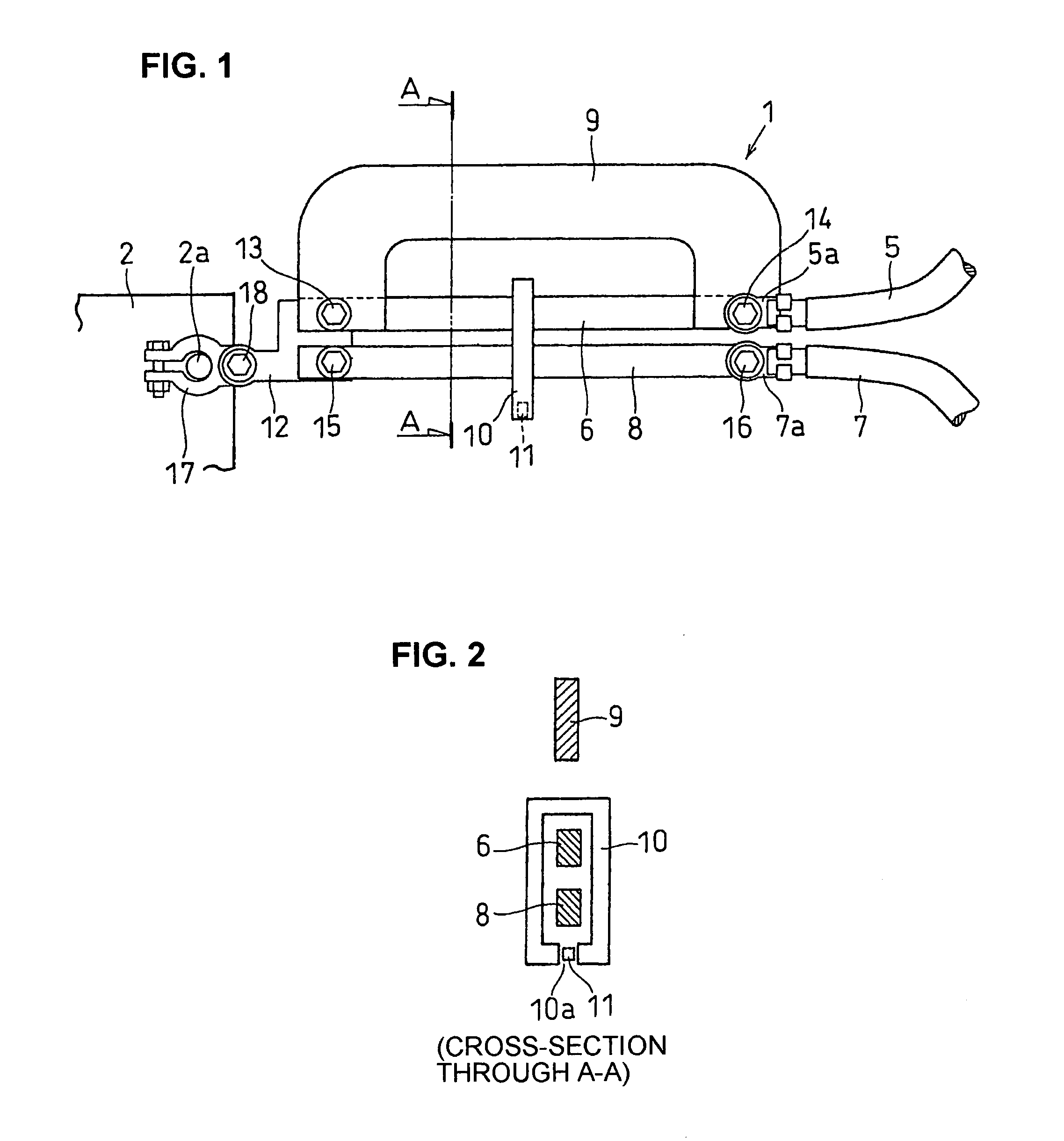 Electric current detection apparatus