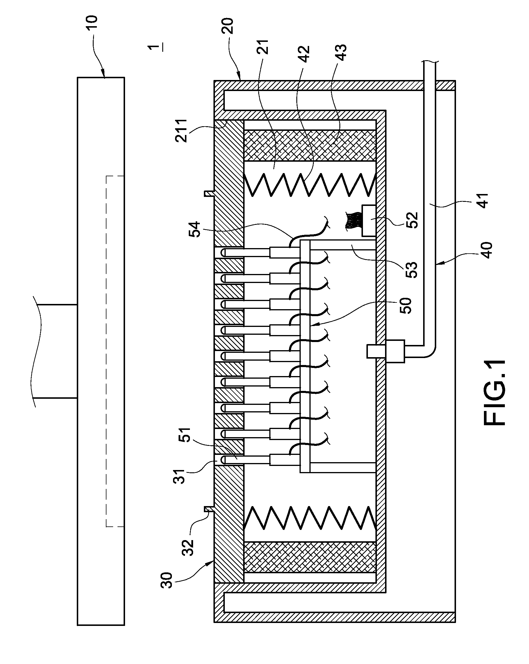 Testing method for LED module