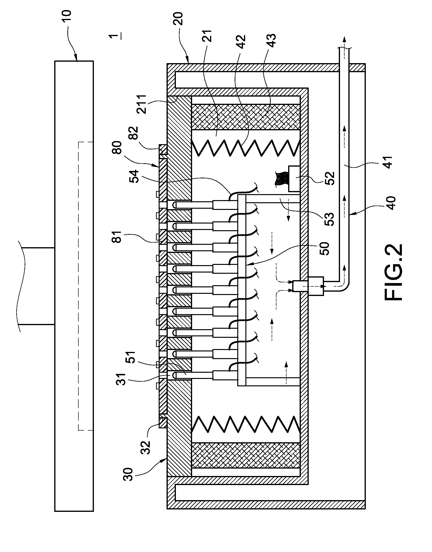 Testing method for LED module