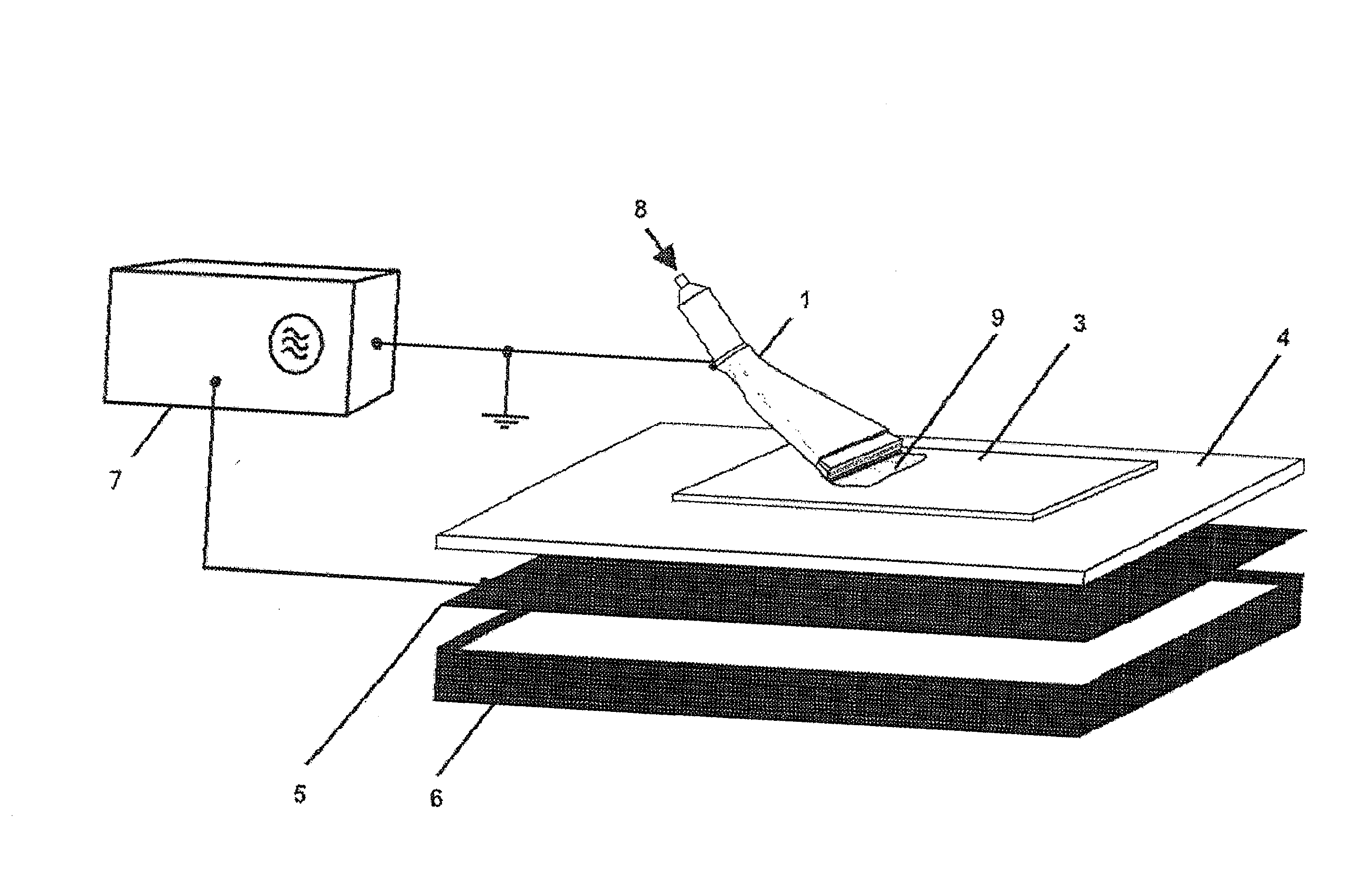 Method and device for plasma-supported surface treatment