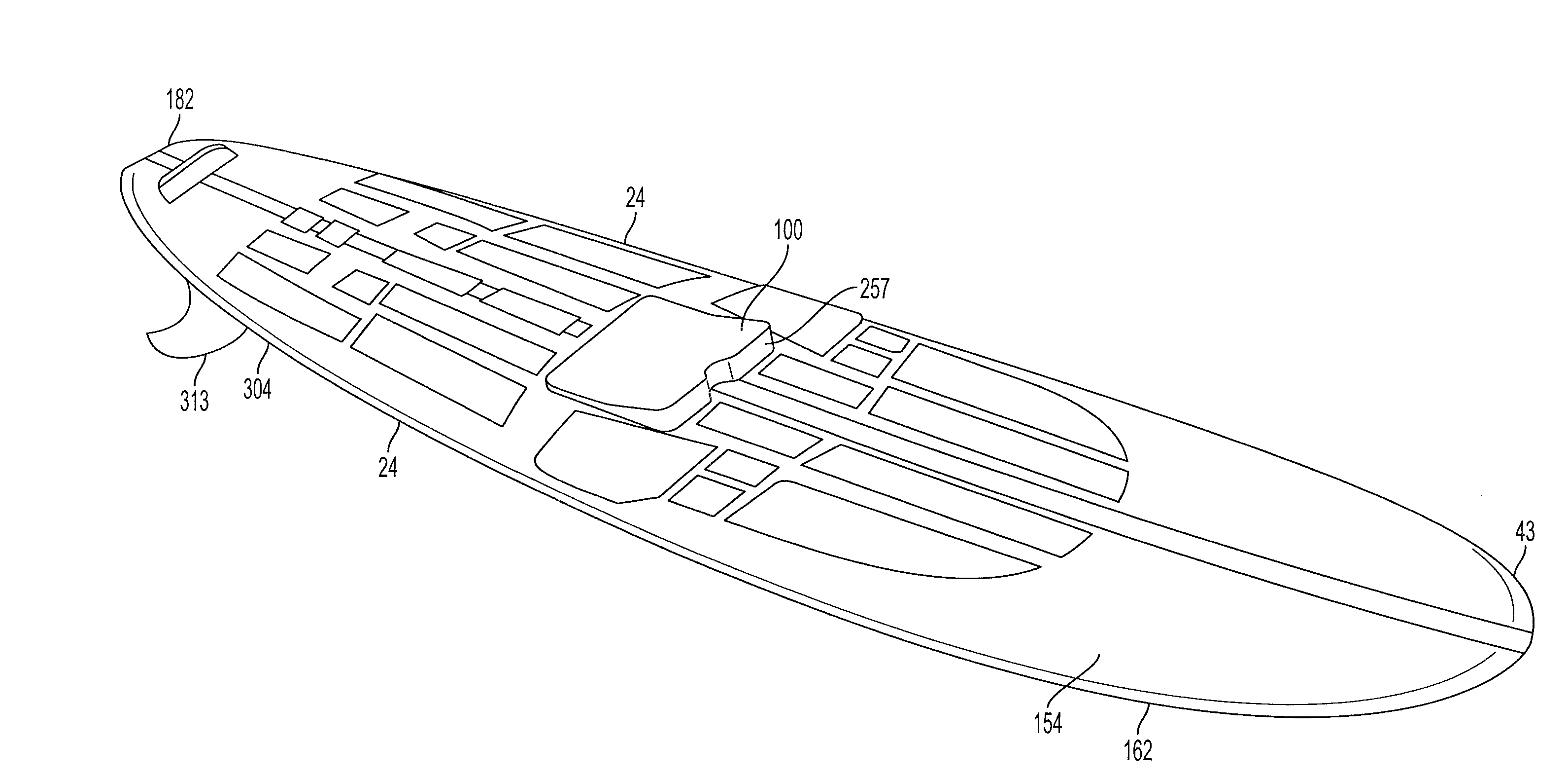 Paddle to Pop-up Device