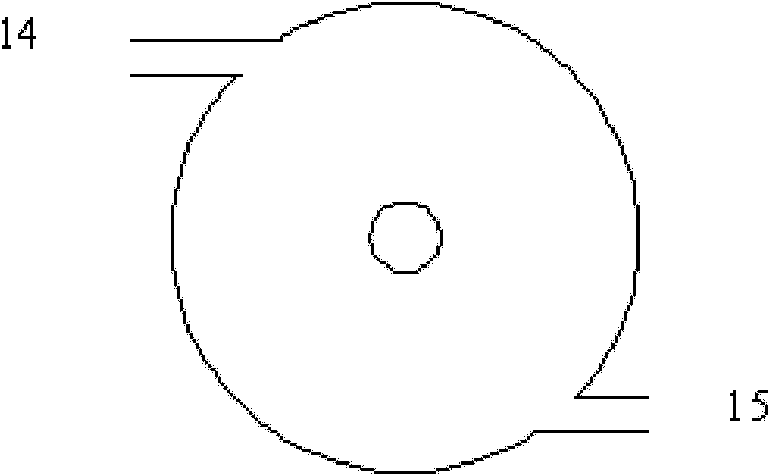 Method and device for treating fluorine-containing waste water