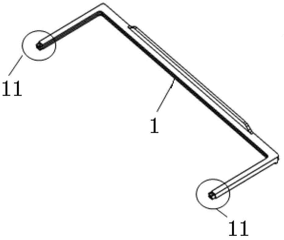 Glass layering frame