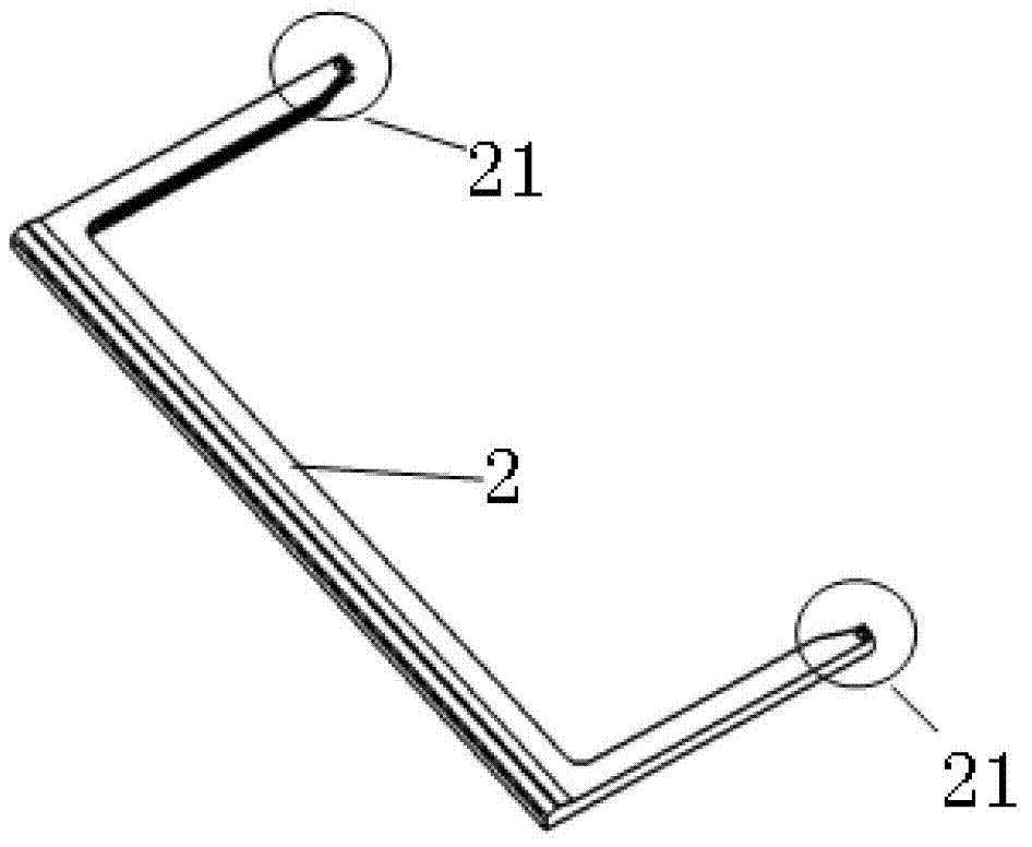 Glass layering frame