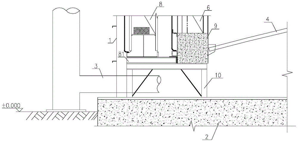 High pressure, constant pressure two-stage rubber membrane sealed gas cabinet