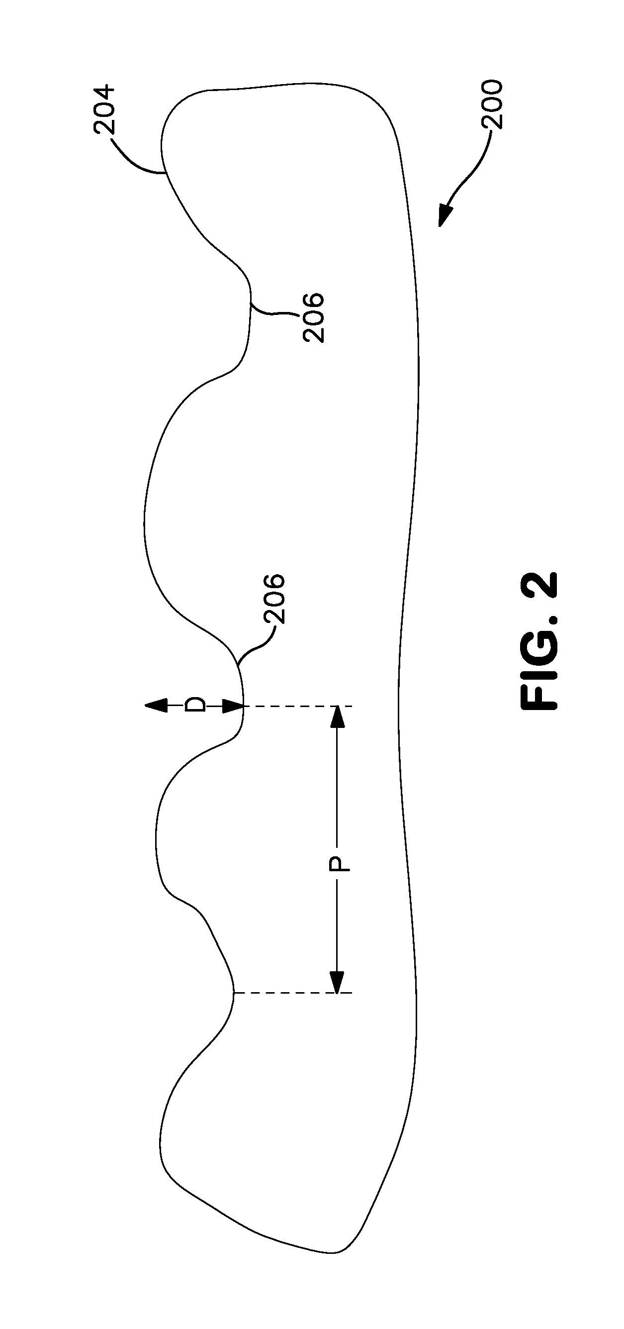 Abrasive blasted conductive polymer cathode for use in a wet electrolytic capacitor