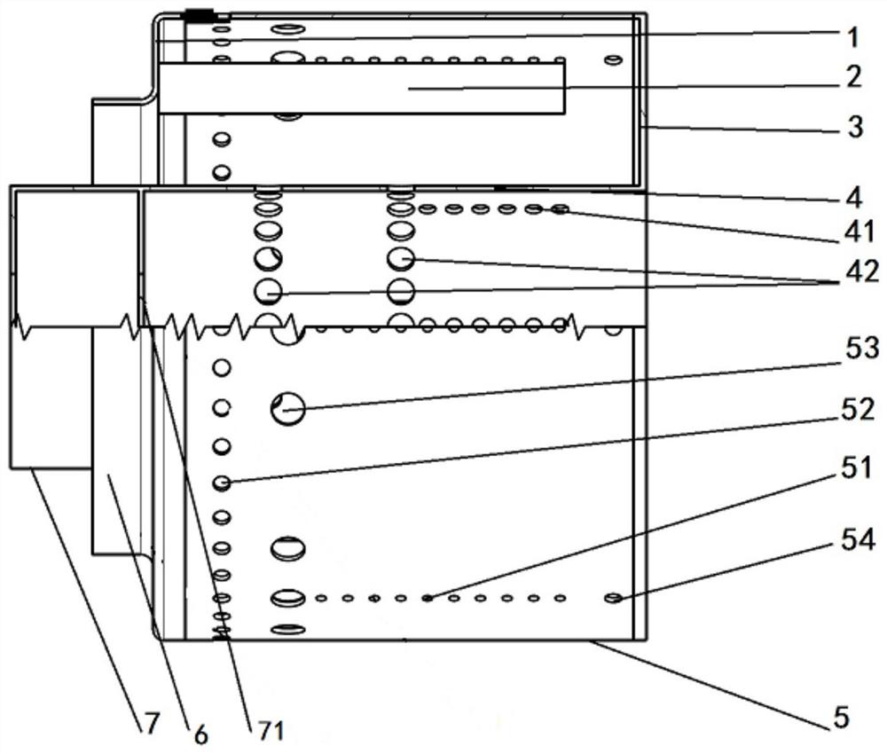 Micro turbojet engine combustion chamber structure