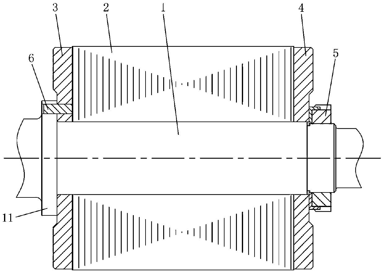 Rotor of permanent magnet motor