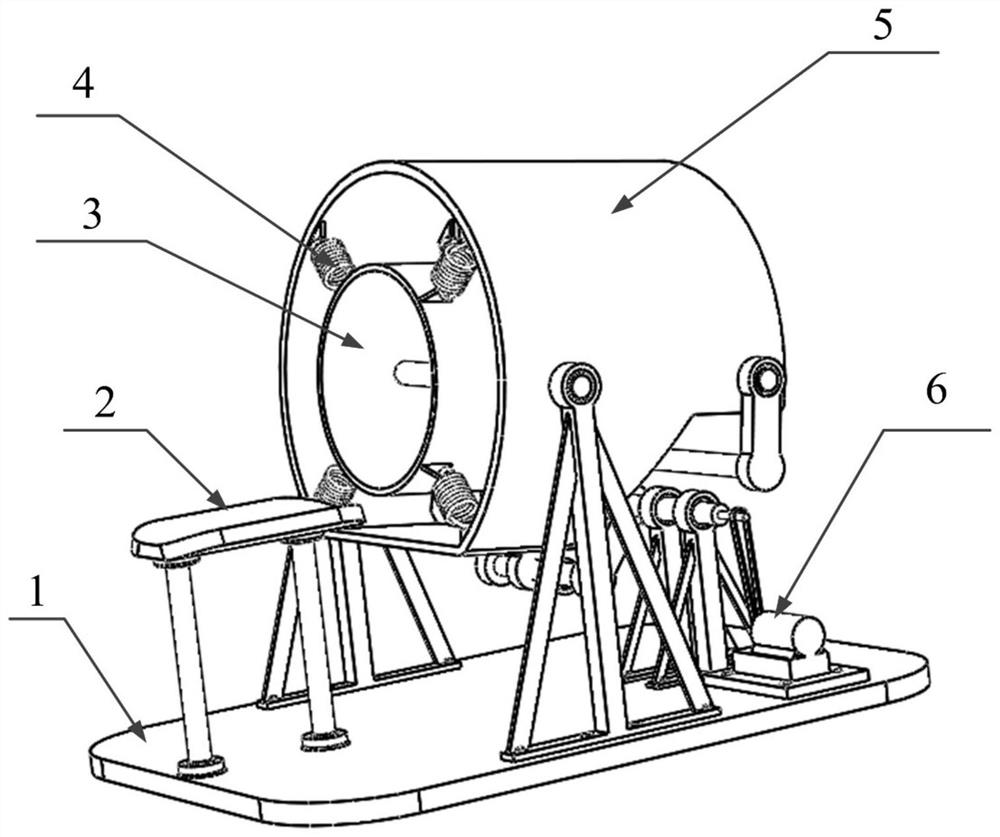 Wrist joint passive auxiliary training device and using method thereof