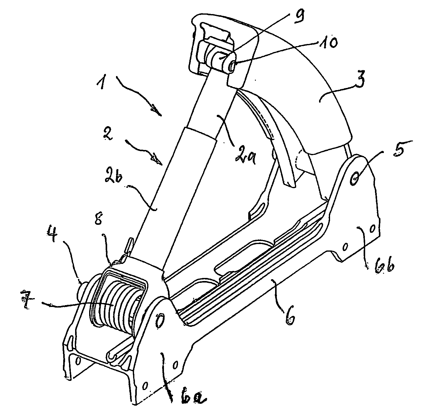 Rollover protection system for motor vehicles with an actively deployable rollover body