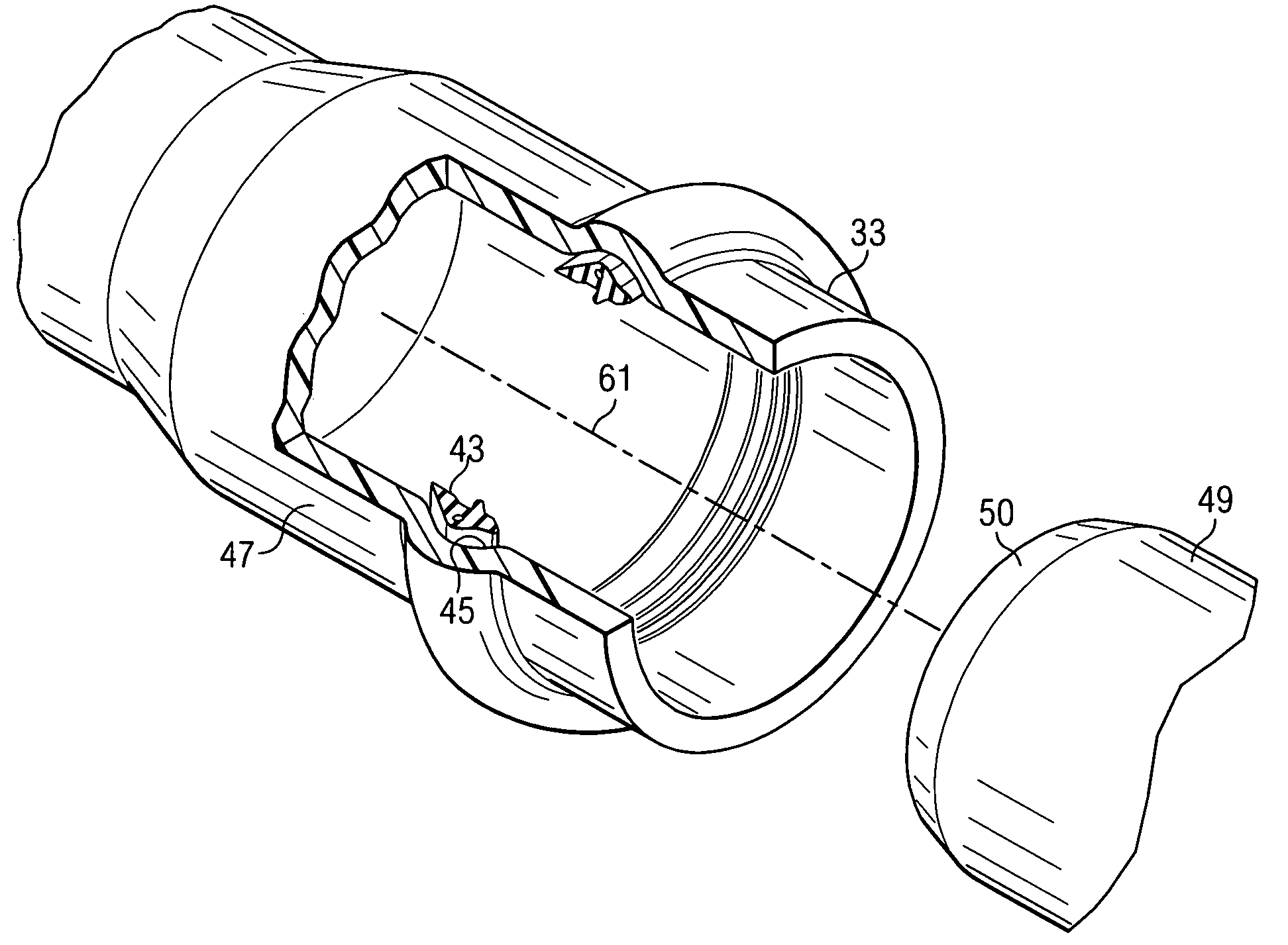 Pipe gasket with selective economy of scale