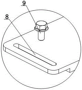 Rotary-cutting machining device for wood-plastic composite board