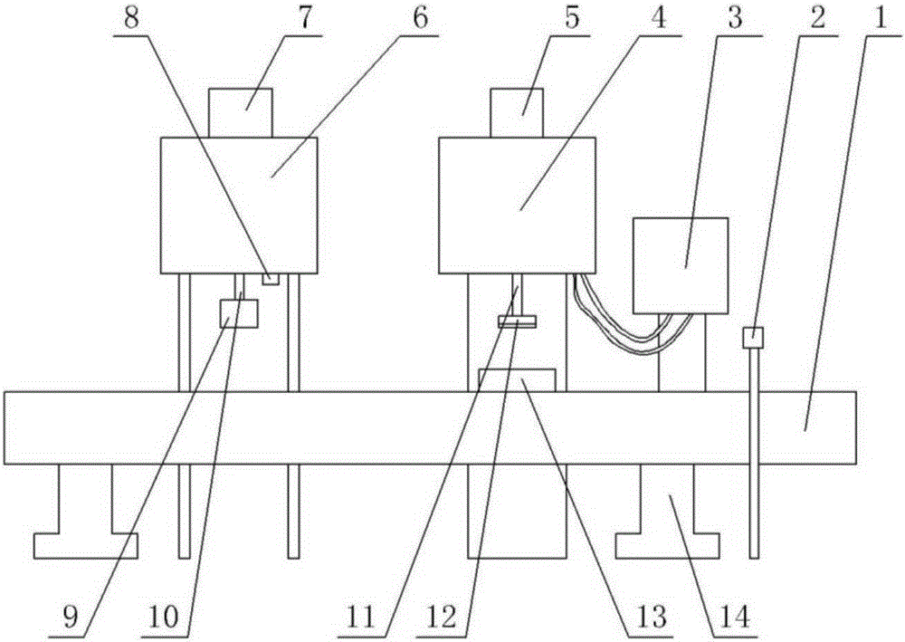 Automatic barcode pasting machine