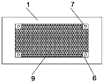 Device for rapidly removing dust on surface of steel plate for construction machinery