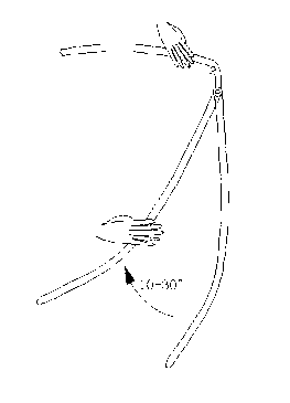 Anti-falling glasses with clamping function