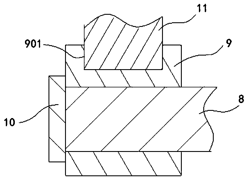 A cleaning mechanism for electroplating tank