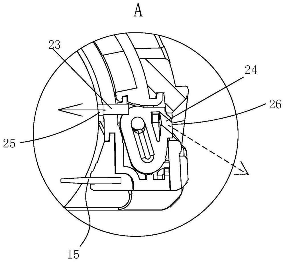 Wet type surface cleaning device