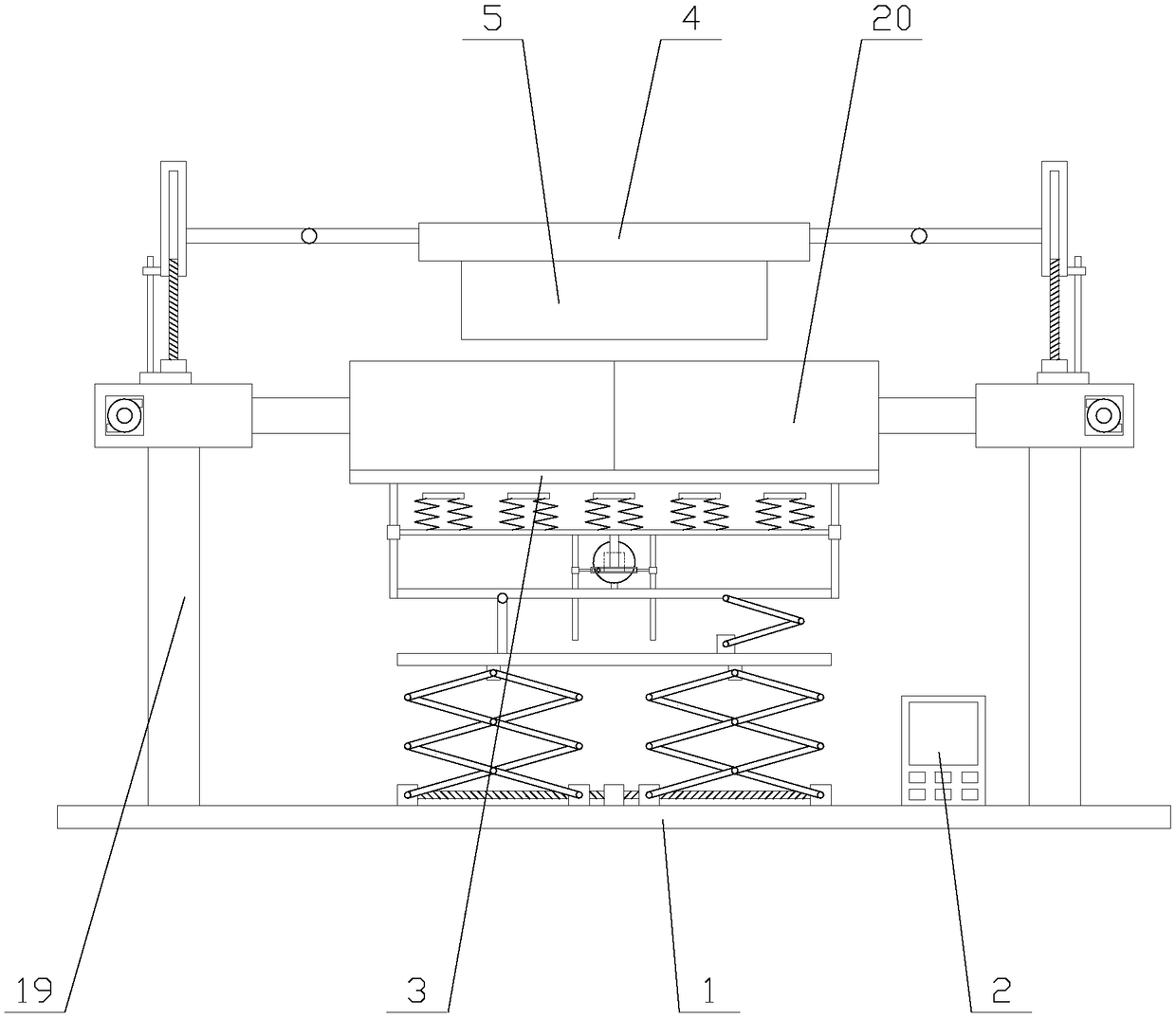 Tea leaf rolling machine convenient to clean