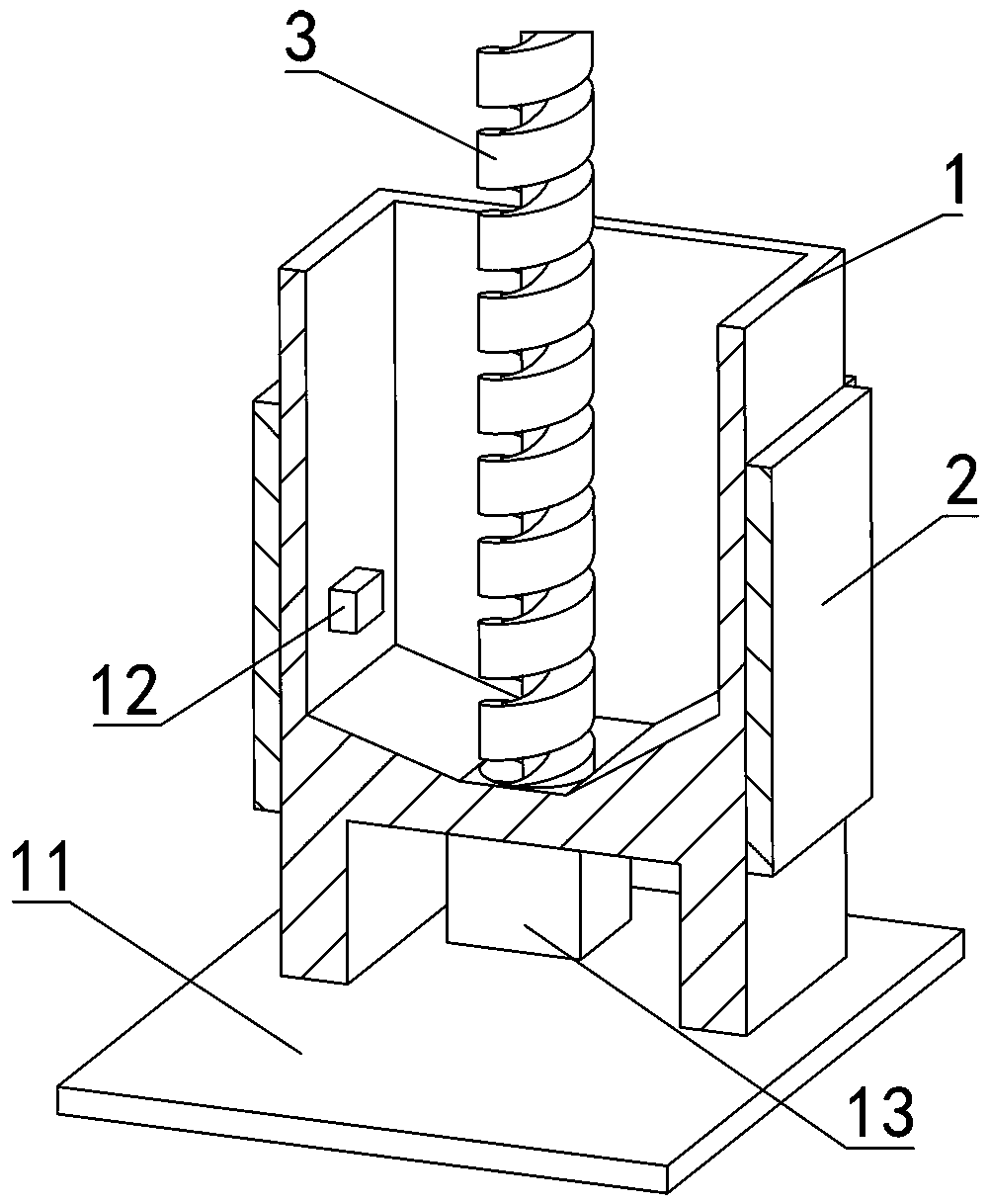 Fish food sprinkling device by unmanned boat for intelligent fishery and method for sprinkling fish food