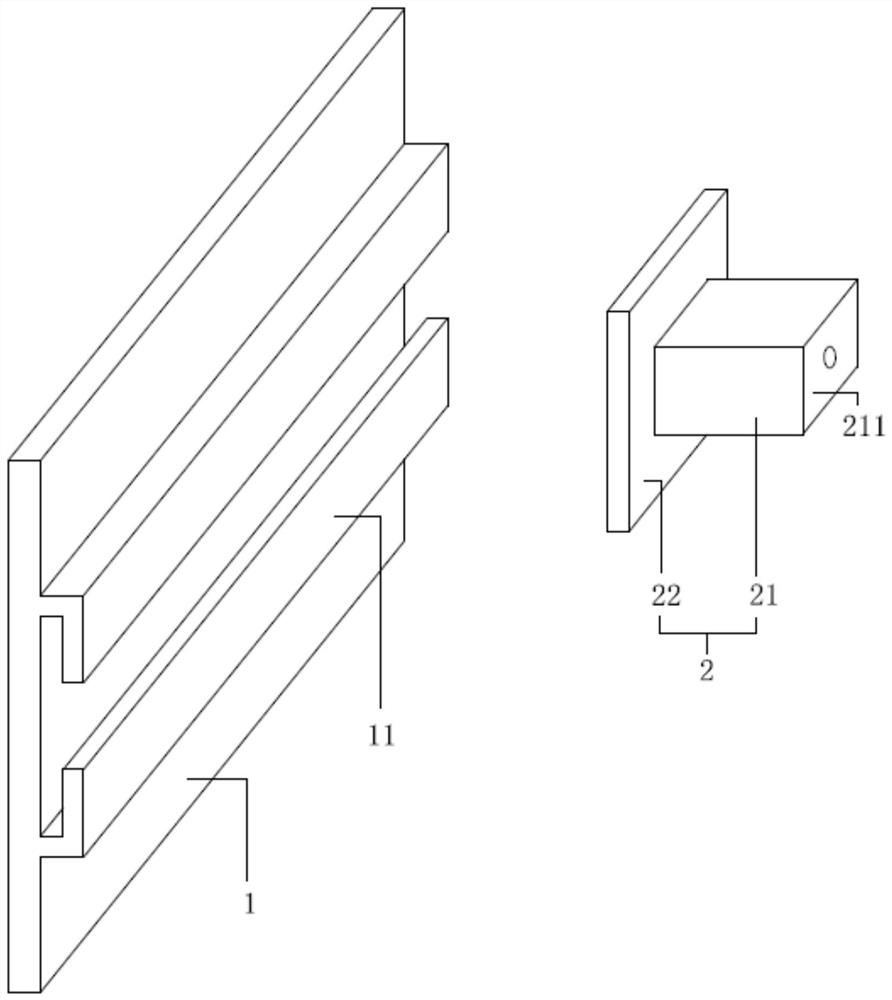 Rotary wallboard leveling structure of fabricated wall