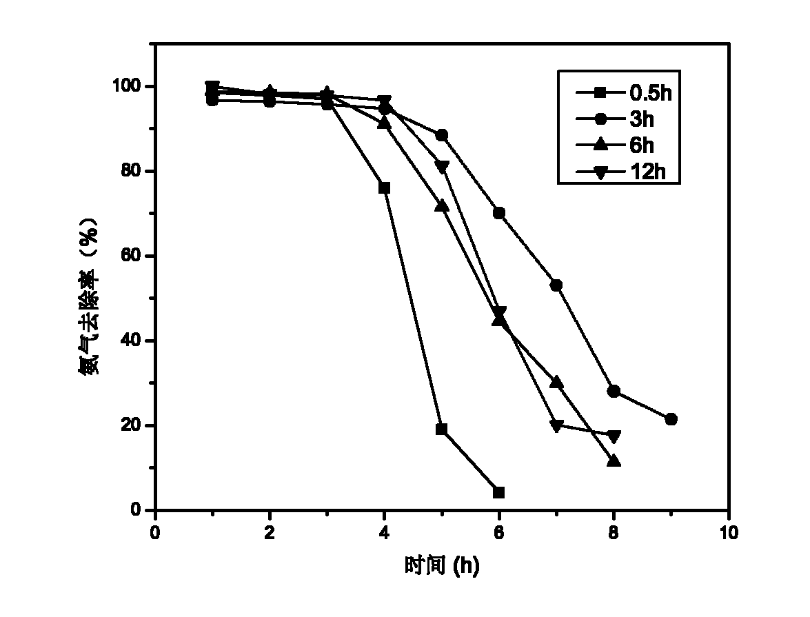 Modified active carbon and method for removing ammonia gas in intensive livestock farm