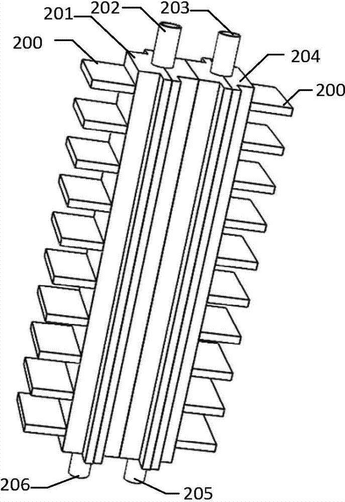 Medium and high temperature solar energy storage device based on efficient heat storage and release unit