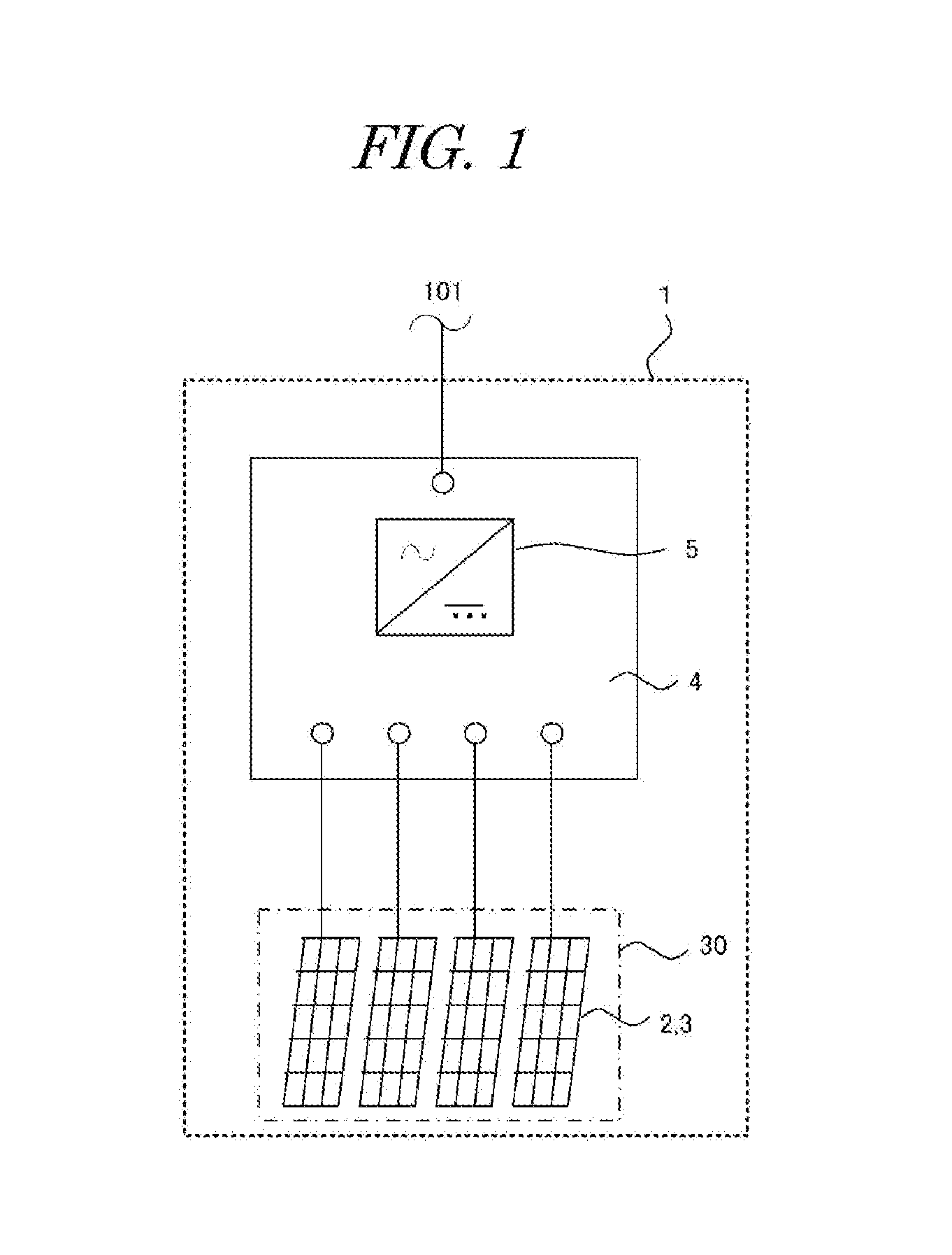 Photovoltaic power generation system, control method and control program for photovoltaic power generation system
