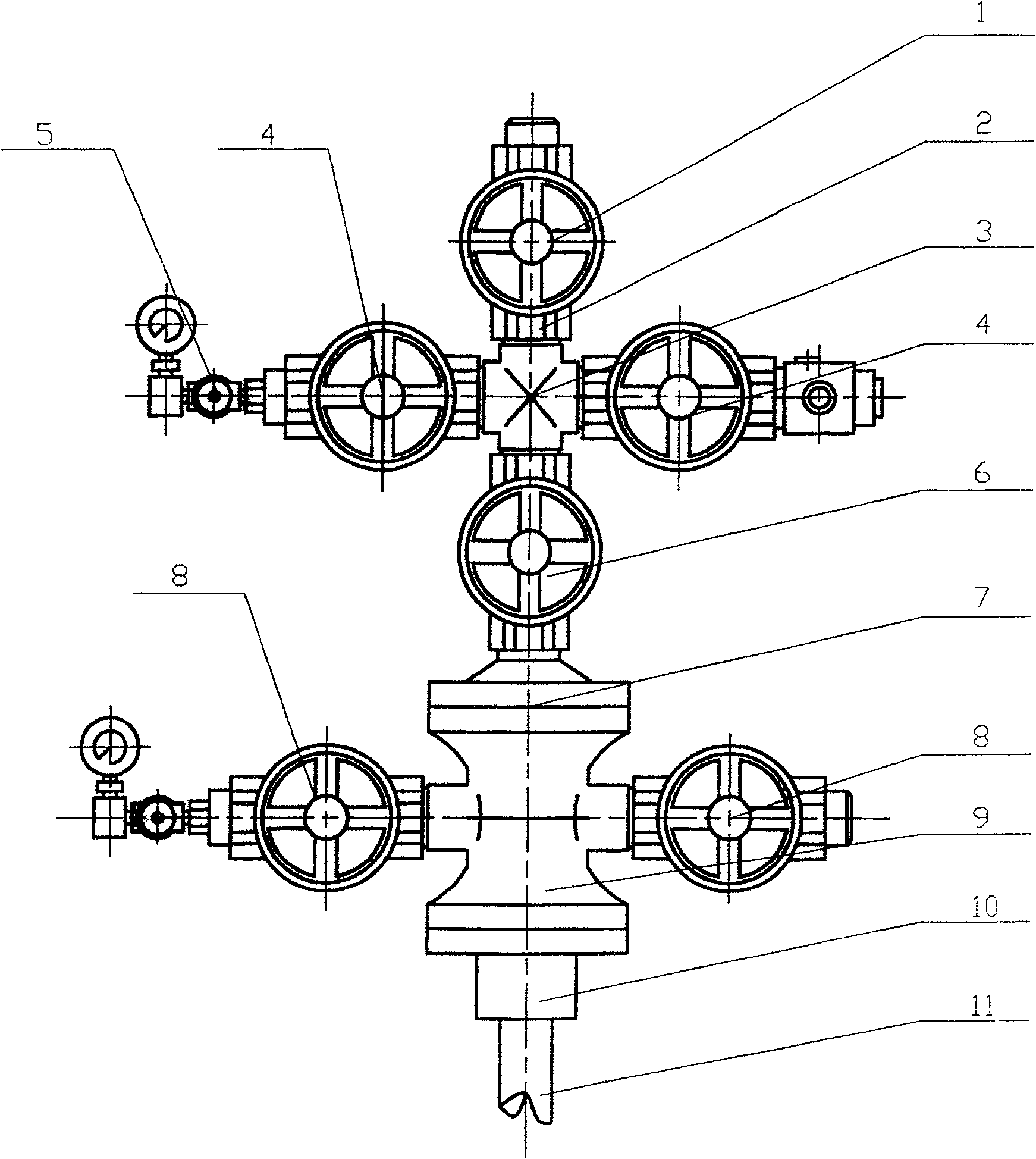 Anti-theft valve of anti-theft oil-production tree