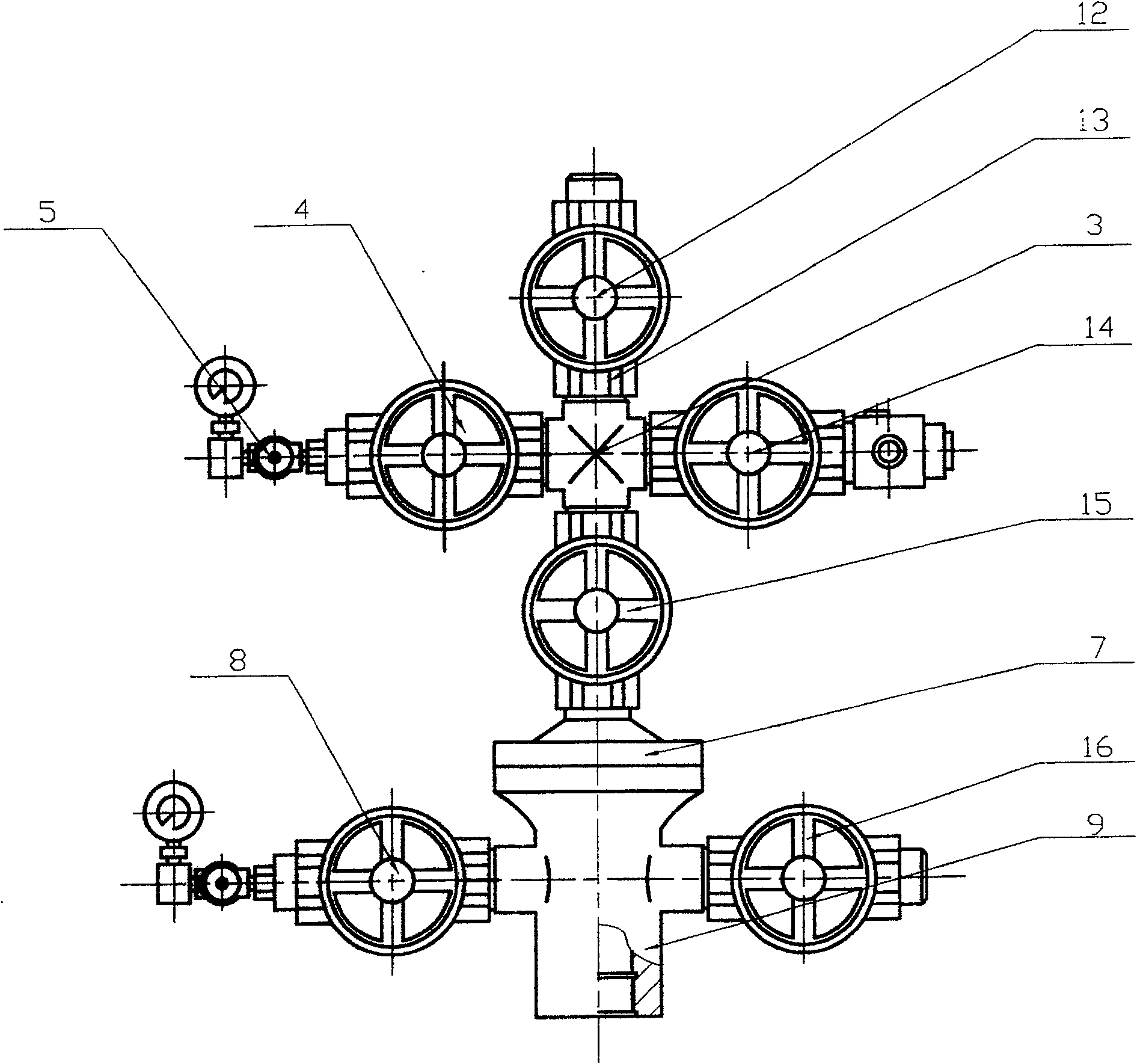 Anti-theft valve of anti-theft oil-production tree