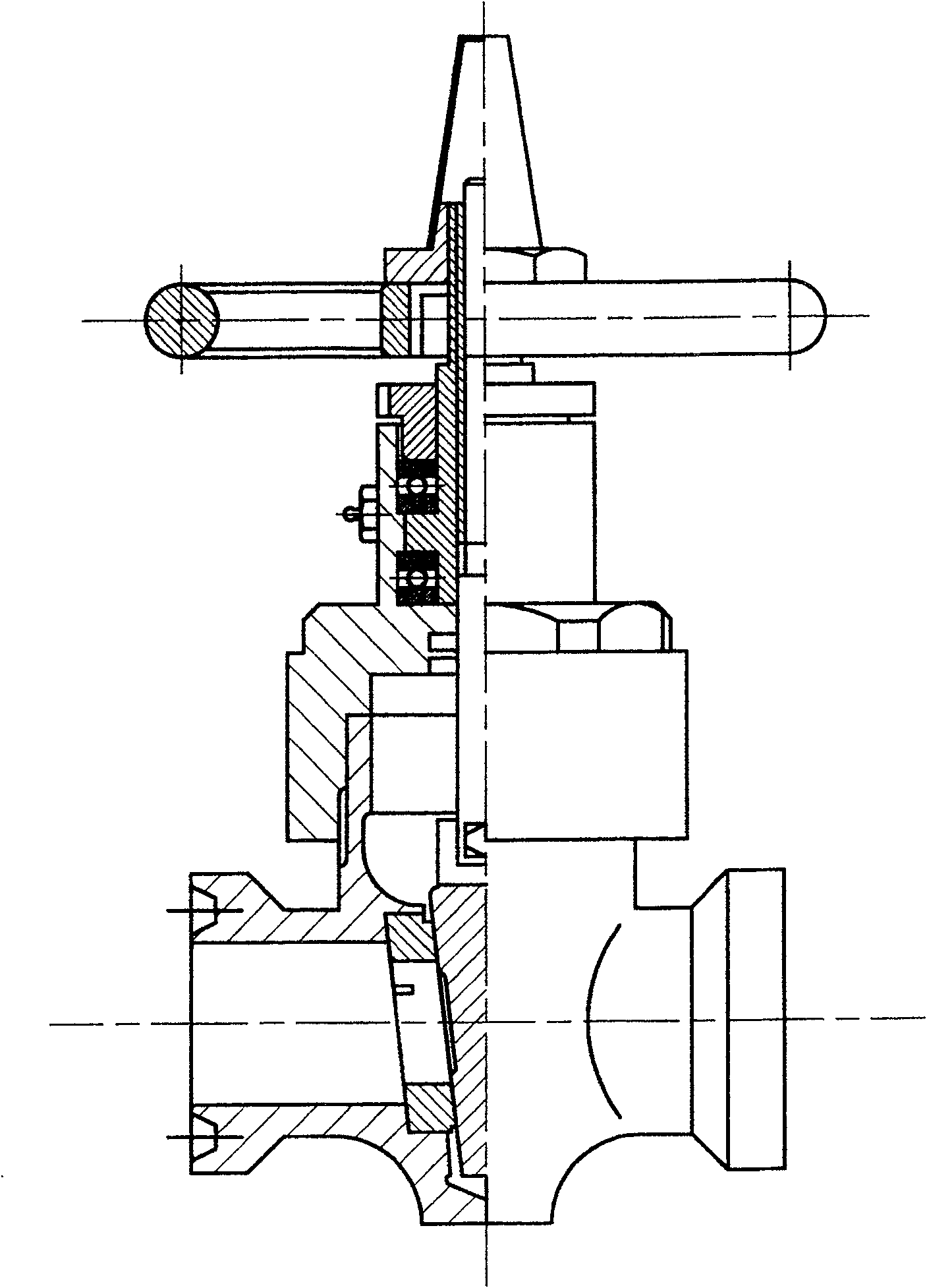 Anti-theft valve of anti-theft oil-production tree