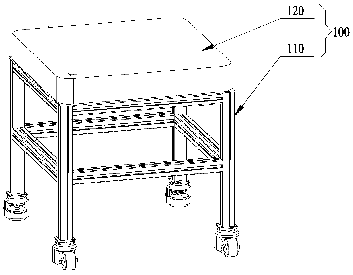 Mobile integrated assembly system for reused filter in nuclear power plant