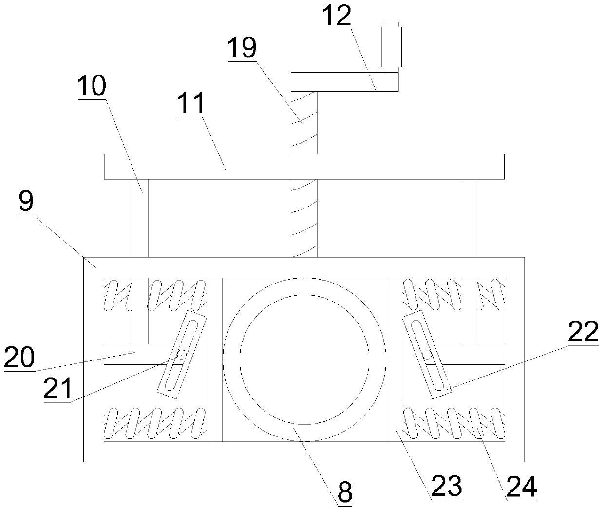 Hydraulic flange of nickel alloy pipe