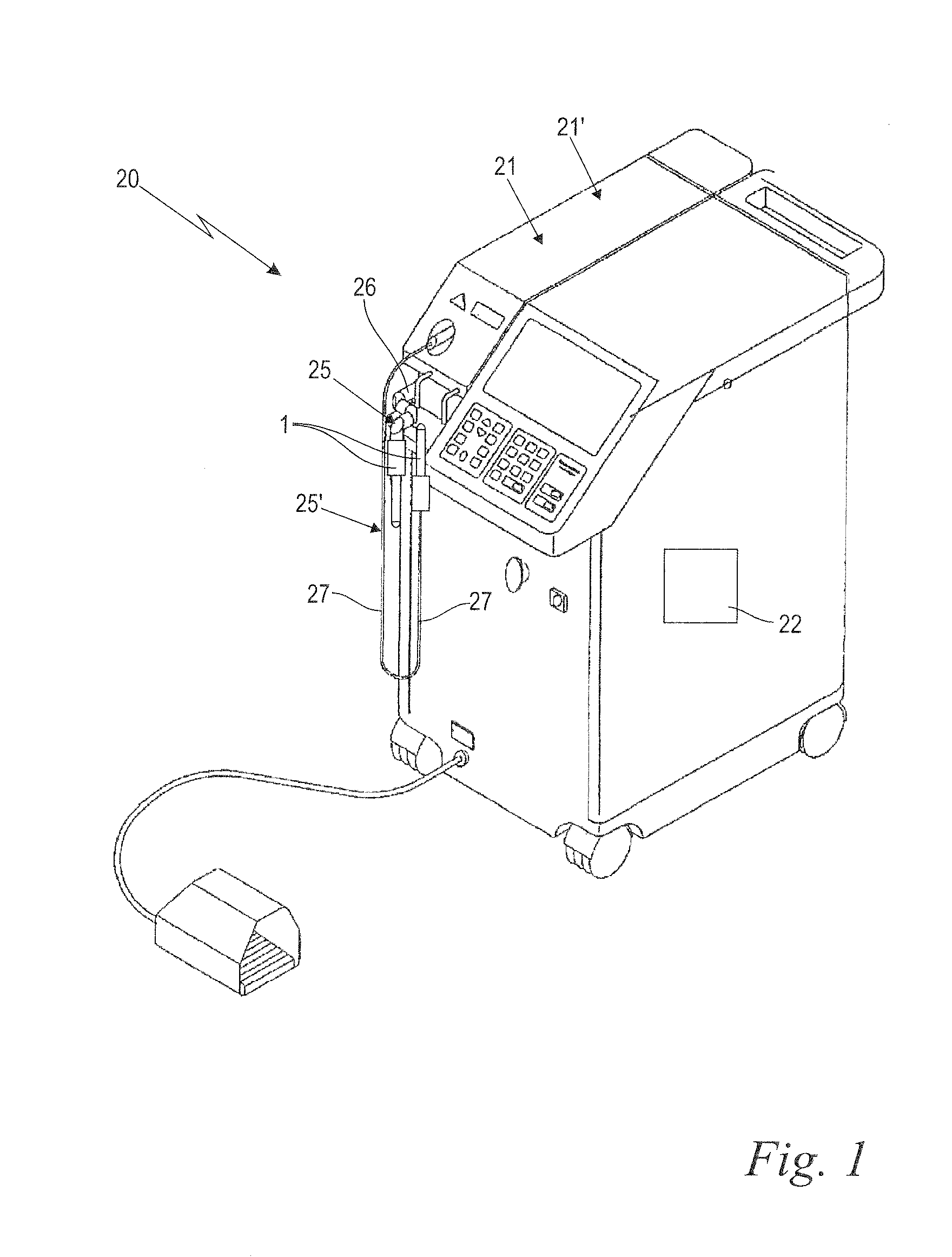 Laser system and laser treatment head therefor