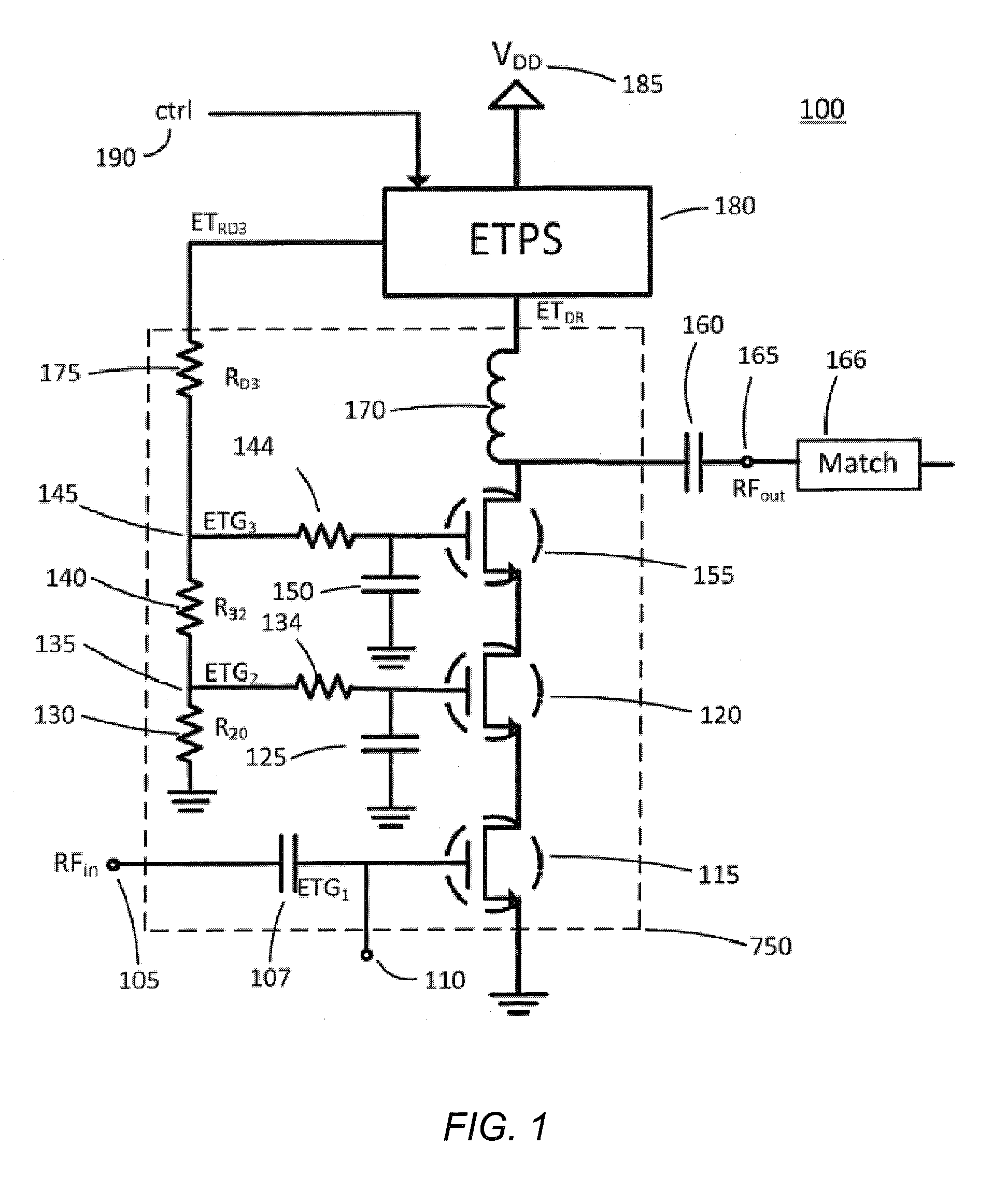 Amplifier Dynamic Bias Adjustment for Envelope Tracking