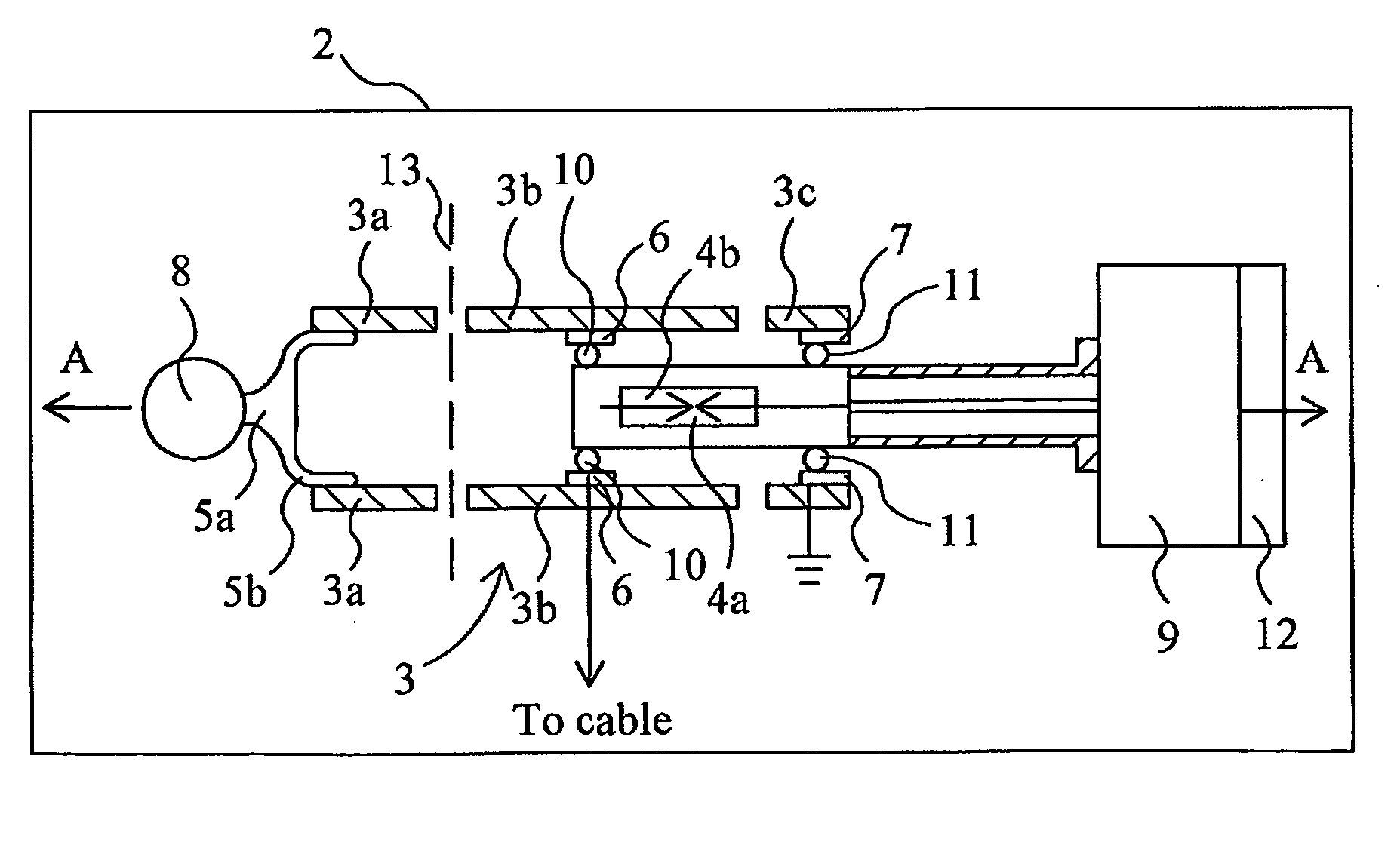 Terminal for an electrical switchgear