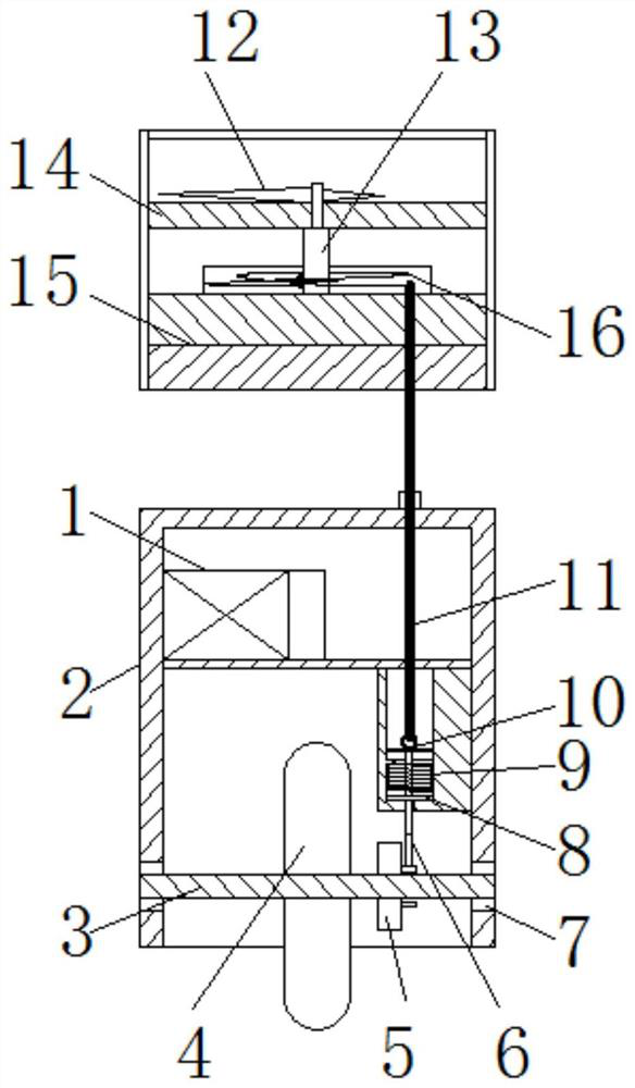 A bicycle tail speed measuring device with positioning function